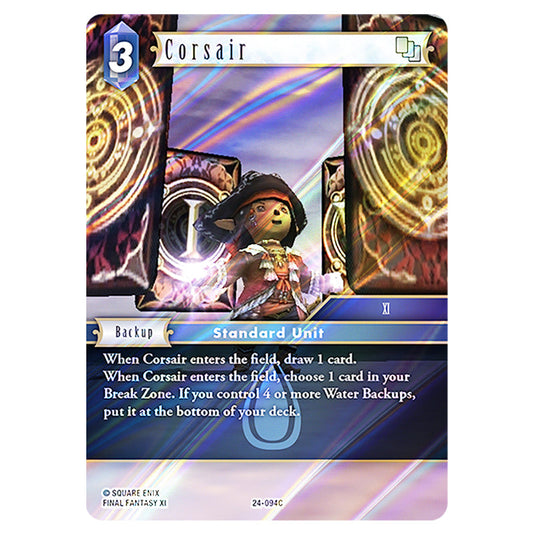 Corsair 24-094C card from the Final Fantasy set Hidden Legends