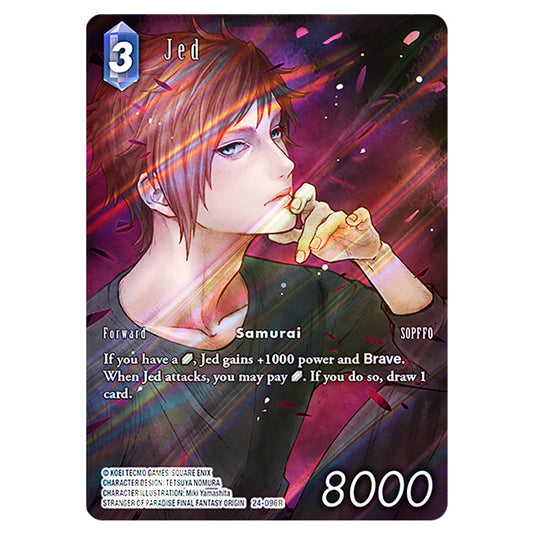 Jed 24-096R-a card from the Final Fantasy set Hidden Legends