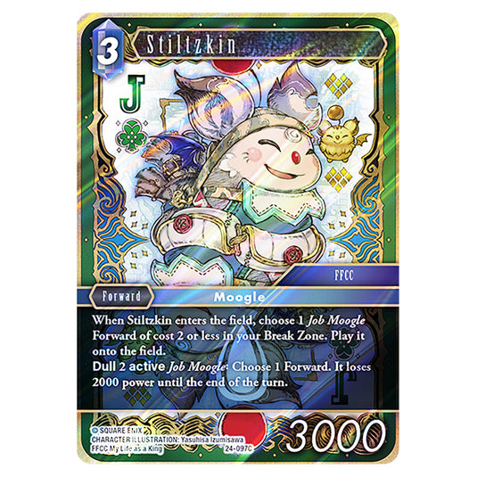 Stiltzkin 24-097C card from the Final Fantasy set Hidden Legends