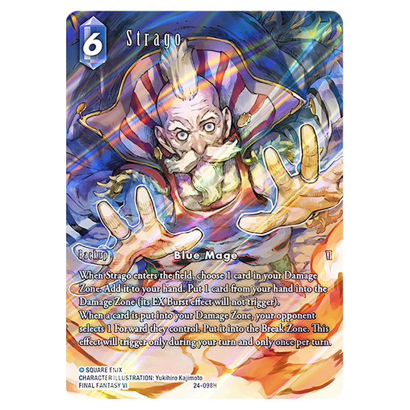 Strago Final Fantasy - Hidden Legends - Strago - 24-098H-a (Foil)