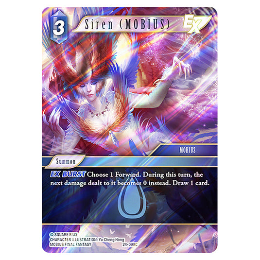 Siren (MOBIUS) 24-099C card from the Final Fantasy set Hidden Legends