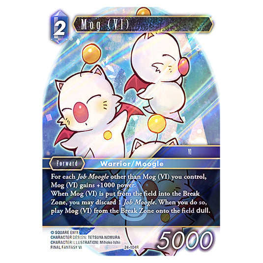 Mog (VI) 24-104R card from the Final Fantasy set Hidden Legends
