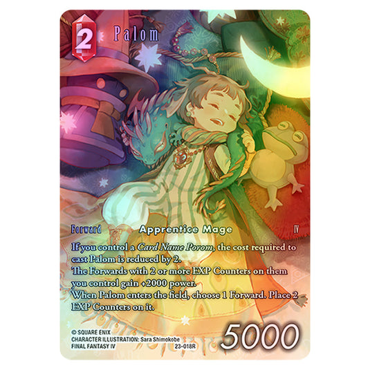 Palom 23-018Rb card from the Final Fantasy set Hidden Trials