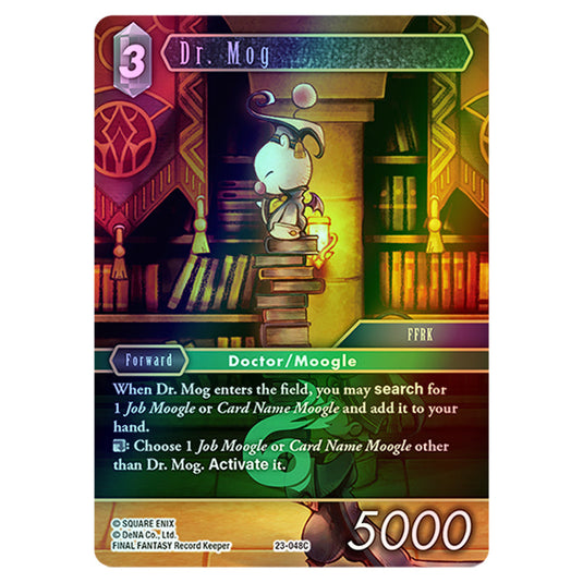 Dr. Mog 23-048C card from the Final Fantasy set Hidden Trials