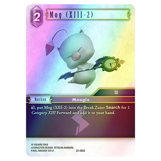 Mog (XIII-2) 23-093C card from the Final Fantasy set Hidden Trials