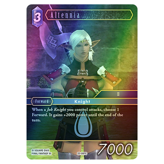 Altennia 23-097C card from the Final Fantasy set Hidden Trials