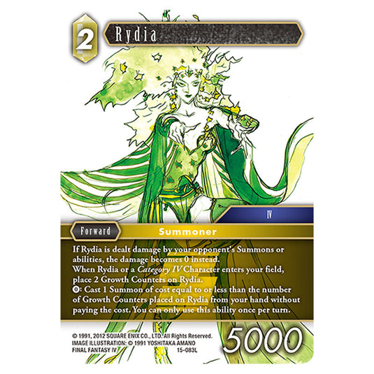 This is the Rydia card from Final Fantasy - Hidden Trials.