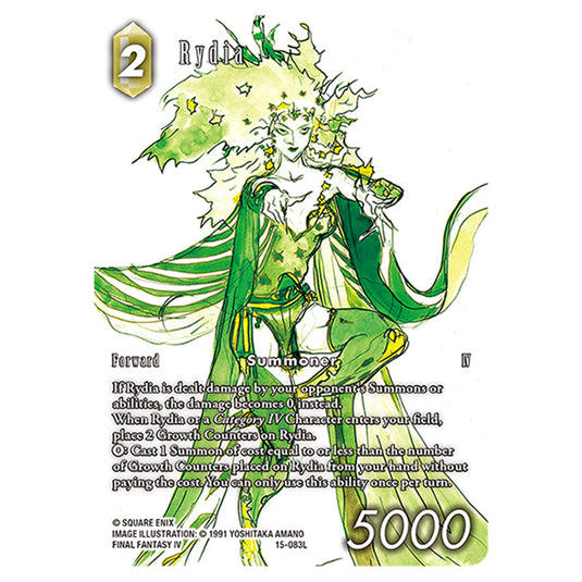 This is the Rydia card from Final Fantasy - Hidden Trials.