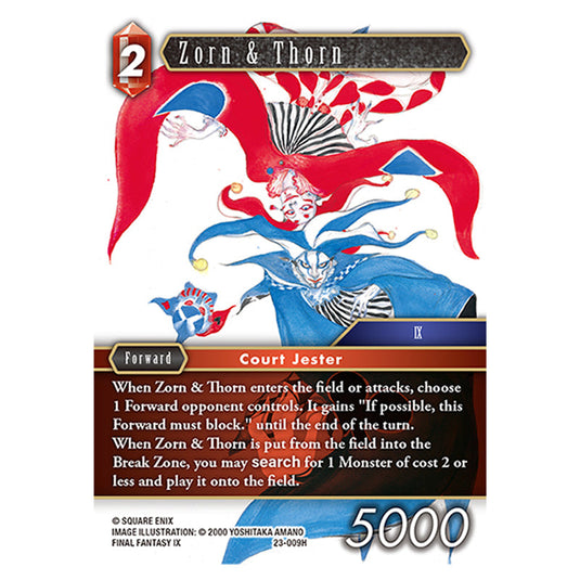 This is the Zorn & Thorn card from Final Fantasy - Hidden Trials.