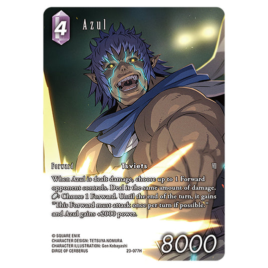 This is the Azul card from Final Fantasy - Hidden Trials.