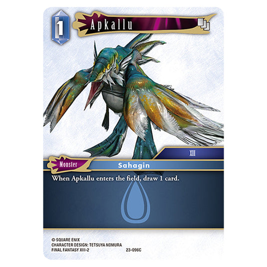 This is the Apkallu card from Final Fantasy - Hidden Trials.