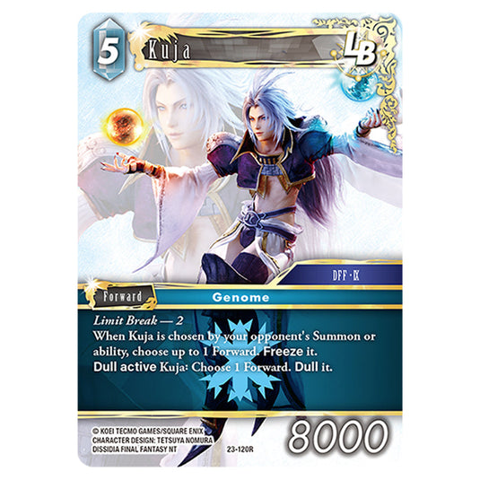 This is the Kuja card from Final Fantasy - Hidden Trials.