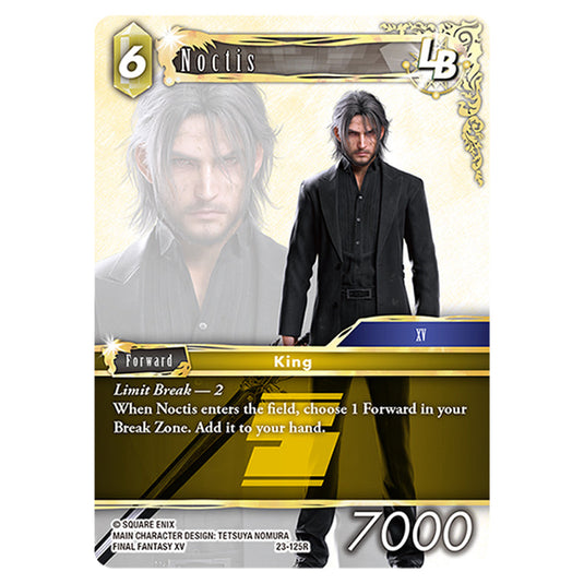 This is the Noctis card from Final Fantasy - Hidden Trials.