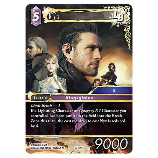 This is the Nyx card from Final Fantasy - Hidden Trials.