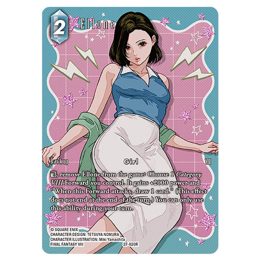 Ellone 27-020R-a card from the Final Fantasy set Journey of Discovery