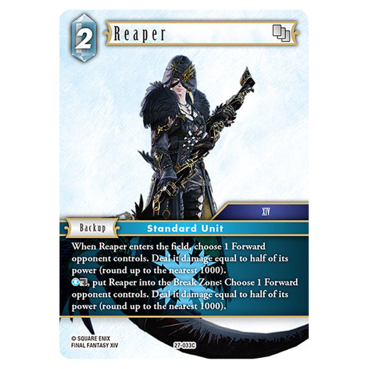 Reaper 27-033C card from the Final Fantasy set Journey of Discovery