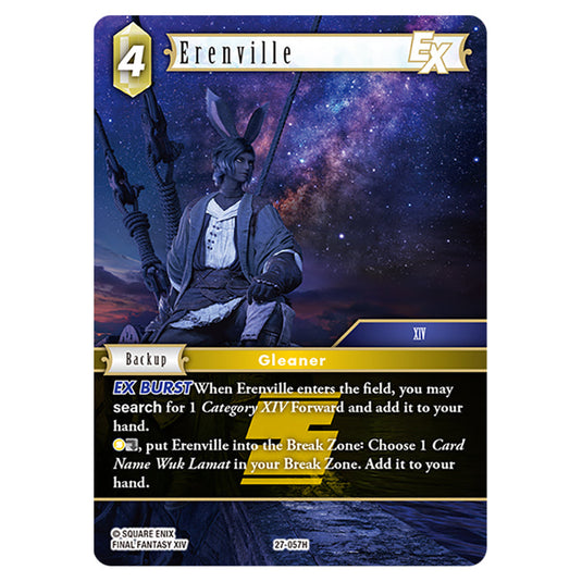 Erenville 27-057H card from the Final Fantasy set Journey of Discovery
