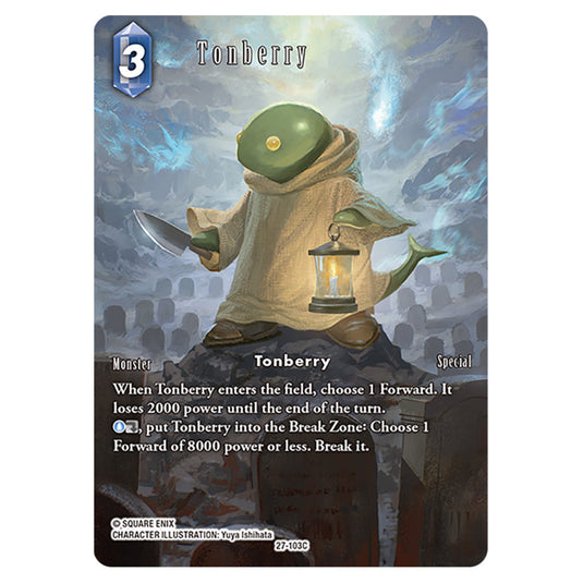 Tonberry 27-103C-a card from the Final Fantasy set Journey of Discovery