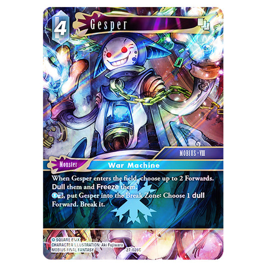 Gesper 27-026C card from the Final Fantasy set Journey of Discovery