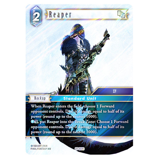 Reaper 27-033C card from the Final Fantasy set Journey of Discovery