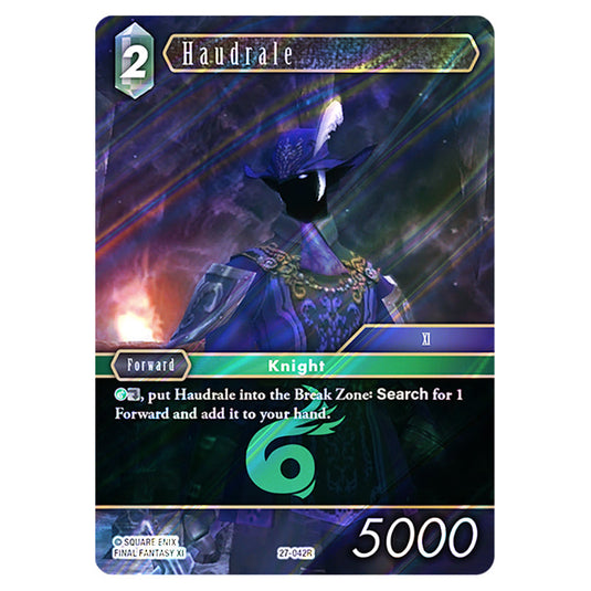 Haudrale 27-042R card from the Final Fantasy set Journey of Discovery