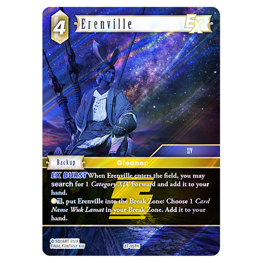 Erenville 27-057H card from the Final Fantasy set Journey of Discovery