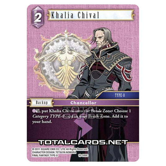 Final Fantasy - Opus 10 - Khalia Chival - (10-089C)