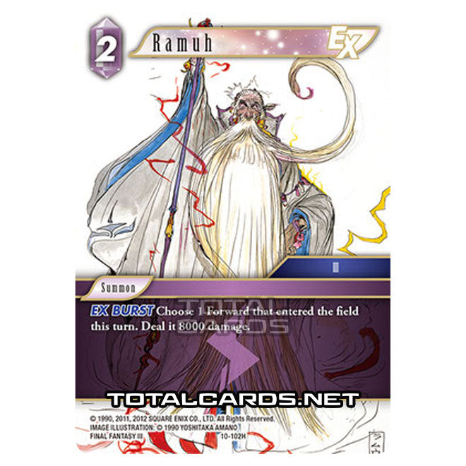 10 Ramesh Final Fantasy - Opus 10 - Ramuh - (10-102H)