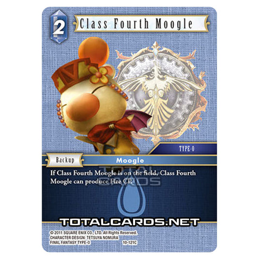 Final Fantasy - Opus 10 - Class Fourth Moogle - (10-121C)