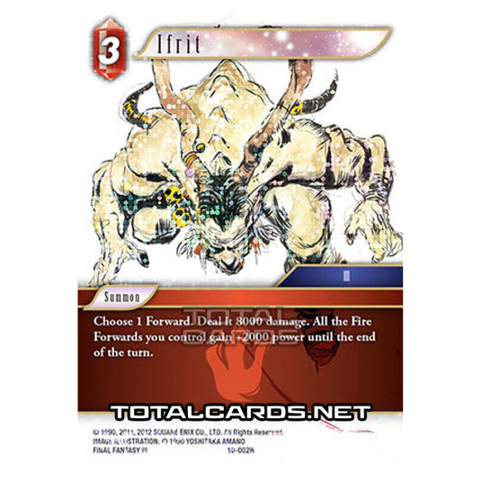 Final Fantasy - Opus 10 - Ifrit - (10-002H) (Foil)