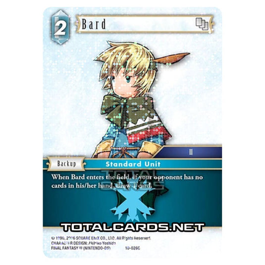 Final Fantasy - Opus 10 - Bard - (10-026C) (Foil)