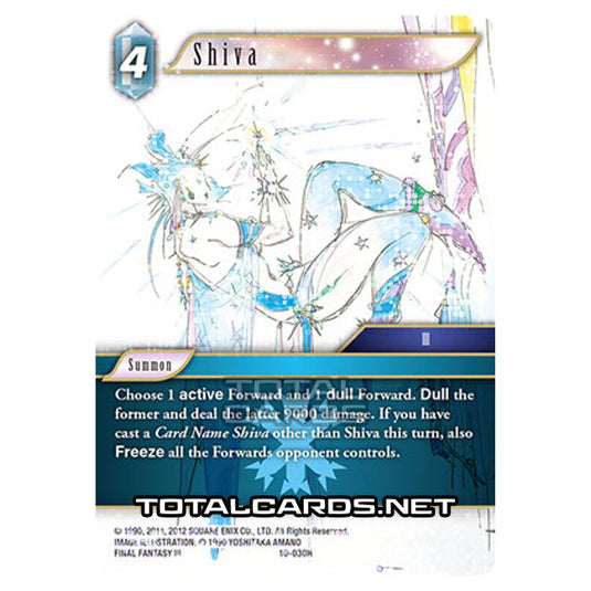 Final Fantasy - Opus 10 - Shiva - (10-030H) (Foil)