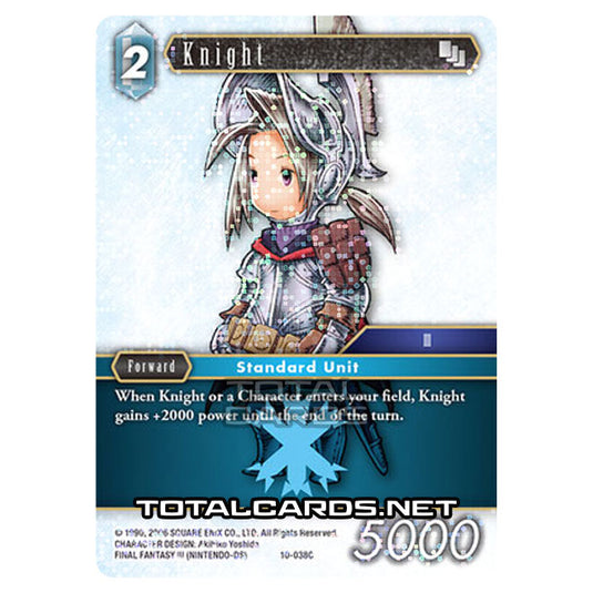 Final Fantasy - Opus 10 - Knight - (10-038C) (Foil)