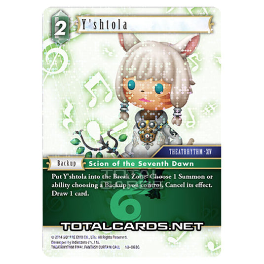 Final Fantasy - Opus 10 - Y'shtola - (10-063C) (Foil)