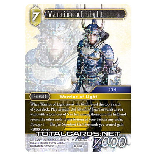 Final Fantasy - Opus 10 - Warrior of Light - (10-065L) (Foil)