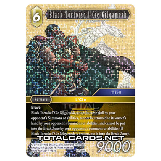 Final Fantasy - Opus 10 - Black Tortoise l'Cie Gilgamesh - (10-069R) (Foil)