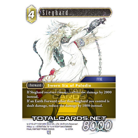 Final Fantasy - Opus 10 - Sieghard - (10-070H) (Foil)