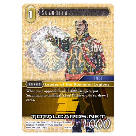 Final Fantasy - Opus 10 - Suzuhisa - (10-074C) (Foil)