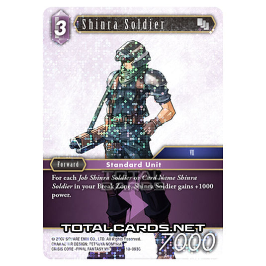 Final Fantasy - Opus 10 - Shinra - (10-093R) (Foil)