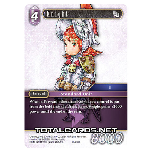 Final Fantasy - Opus 10 - Knight - (10-096C) (Foil)