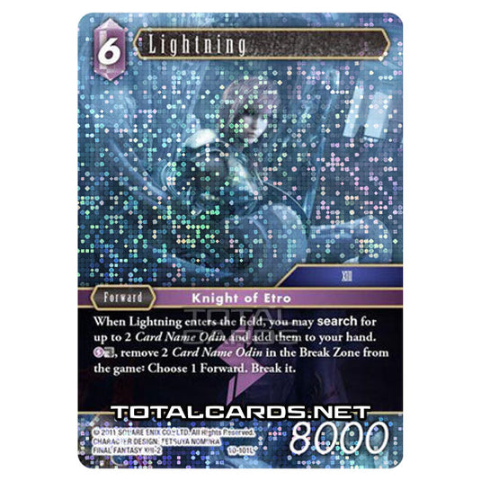 Final Fantasy - Opus 10 - Lightning - (10-101L) (Foil)