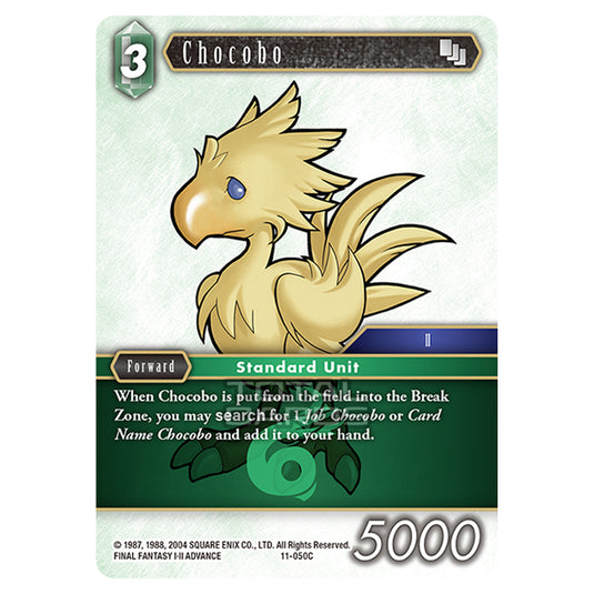 Final Fantasy - Opus 11 - Chocobo - (11-050C)