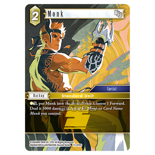 Final Fantasy - Opus 11 - Monk - 11-079C (Full Art) - (11-079C-FA)