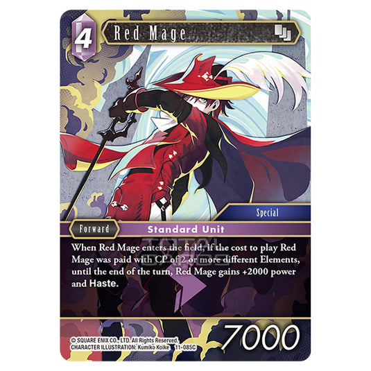 Final Fantasy - Opus 11 - Red Mage (Full Art) - (11-085C-FA)