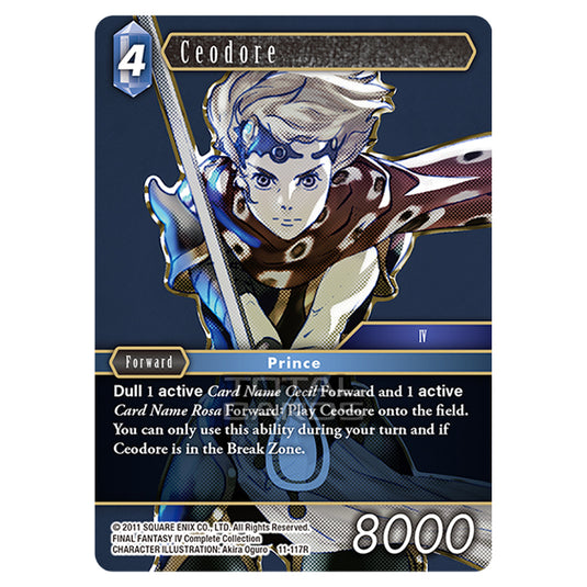 Final Fantasy - Opus 11 - Ceodore (Full Art) - (11-117R-FA)