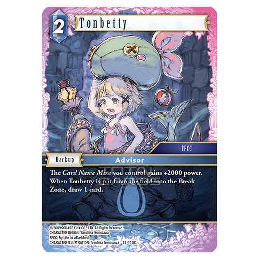 Final Fantasy - Opus 11 - Tonbetty (Full Art) - (11-119C-FA)