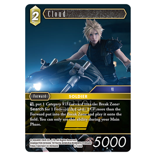 Final Fantasy - Opus 11 - Cloud - 11-136S (Full Art) - (11-136S-FA)