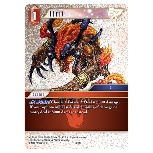 Final Fantasy - Opus 11 - Ifrit EX - (11-001R) (Foil)