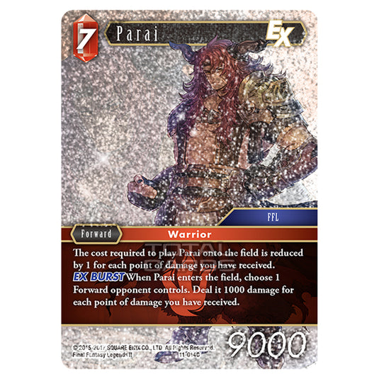 Final Fantasy - Opus 11 - Parai EX - (11-014C) (Foil)