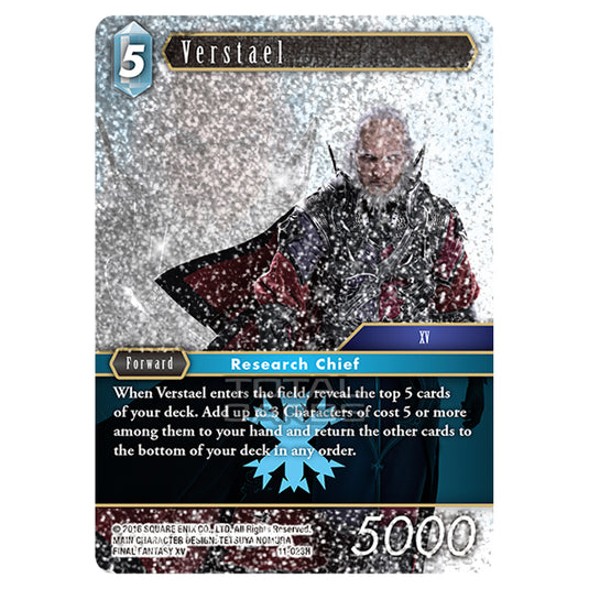 Final Fantasy - Opus 11 - Verstael - (11-023H) (Foil)